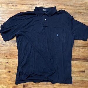 Polo by Ralph Lauren Men's Deep Blue Polo Shirt